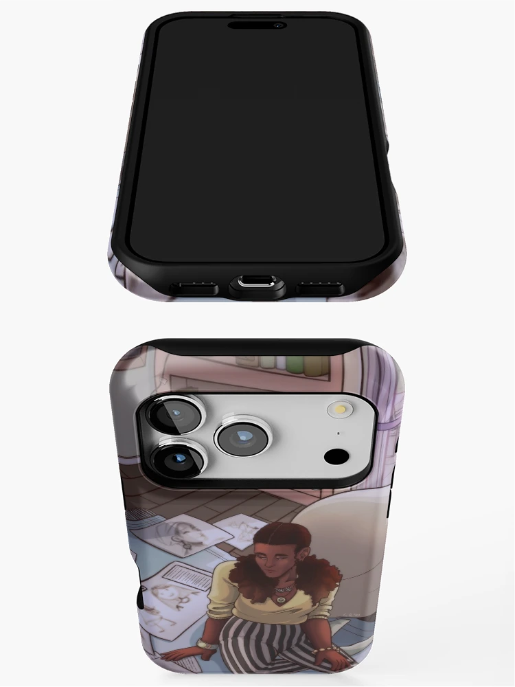 Thumbnail 3 of 4, iPhone Case, Relaxed Work designed and sold by Cryptish.
