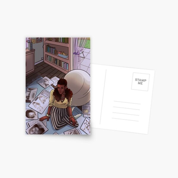 Relaxed Work Postcard