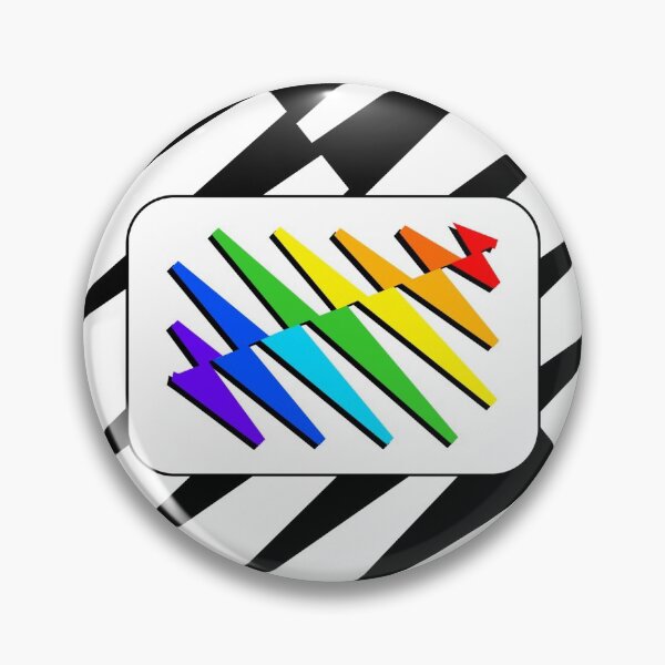 Item preview, Jagged Bold Rainbow Zig Zag Triangle Bag Backpack designed and sold by artfulnotebook.