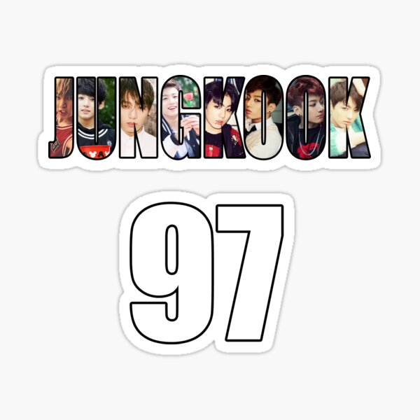 JUNGKOOK - 97 LINER - VARSITY - BTS  Pullover Hoodie for Sale by