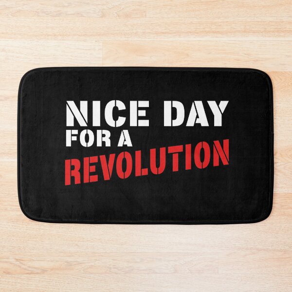 Item preview, Revolution Leftist Socialist Marxist Anarchist Communist Political Quote designed and sold by sillyquestions.