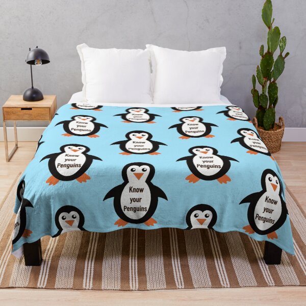 Item preview, Know your penguins, cute round penguin designed and sold by ToriaScarlett.