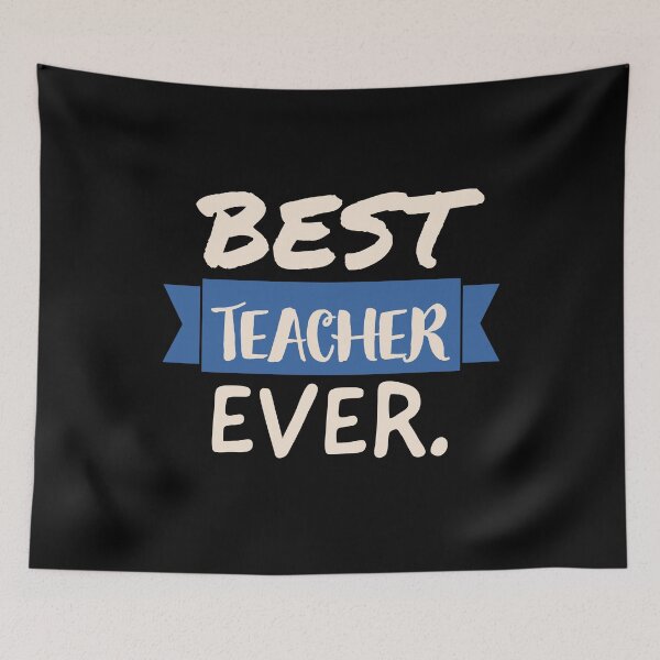 Item preview, Best Teacher Ever designed and sold by Brat-Cat-Shirts.