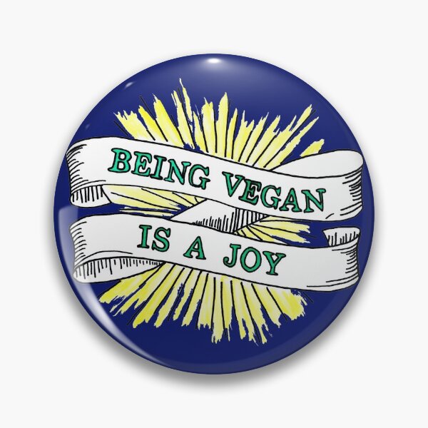 Item preview, BEING VEGAN IS A JOY designed and sold by Susan Prolman.