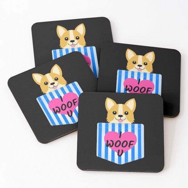 Item preview, Corgi In Pocket, cute and funny dog designed and sold by Darcoss.