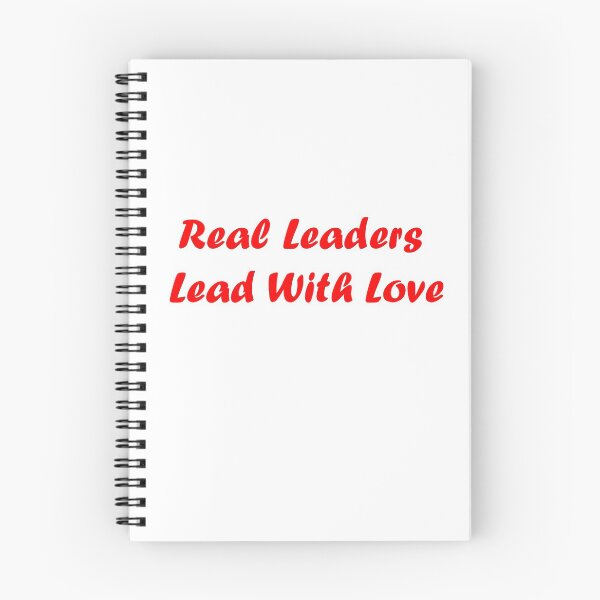 Item preview, Real Leaders Lead With Love designed and sold by TheDevilStore.