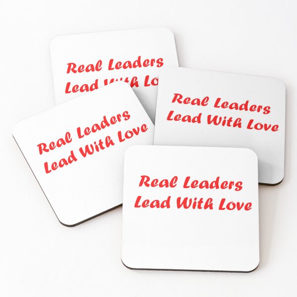 Item preview, Real Leaders Lead With Love designed and sold by TheDevilStore.