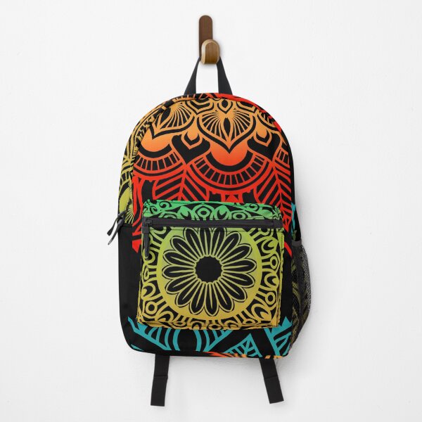 Item preview, Mandala Color Shade Black | Mandala art | Yellows | Magenta | Hex color designed and sold by Melianapratiwi.