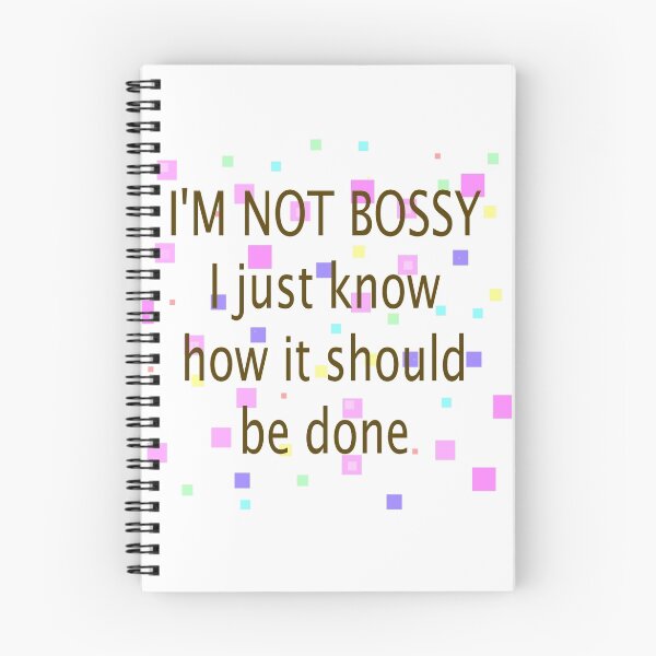 Item preview, Not Bossy, Know How It Should Be Done designed and sold by teakastreasures.