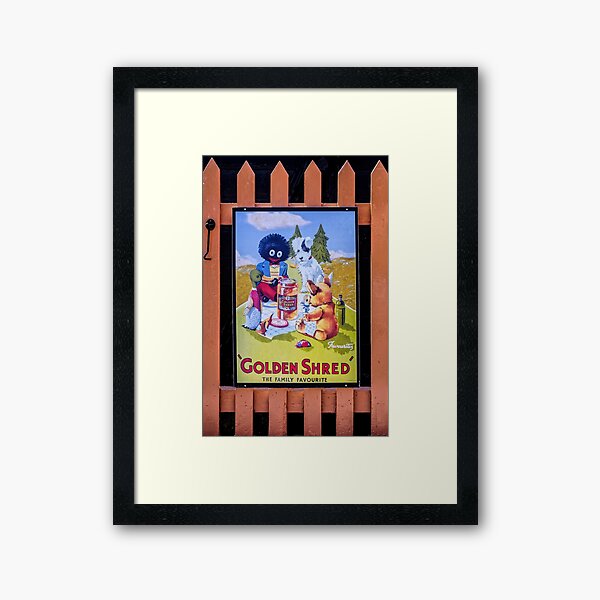 Golden Shred - The family favourite Framed Art Print