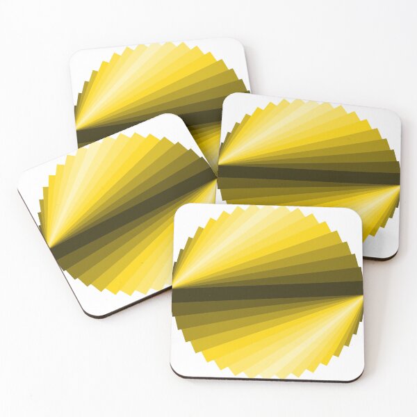 Item preview, Yellow triangles in a circle designed and sold by ArtistImprob.