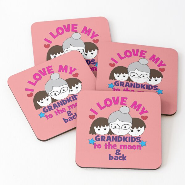 Item preview, I Love My Grandkids to the Moon and Back designed and sold by Nisha Prabhu.