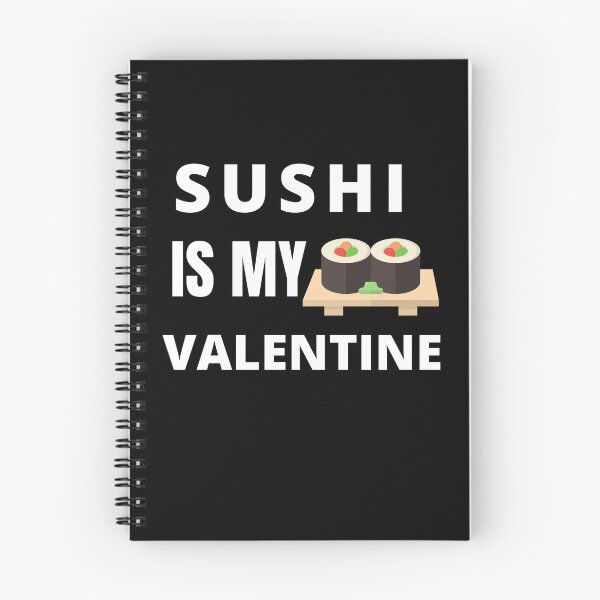 Item preview, sushi is my valentine designed and sold by JaMatt1983.