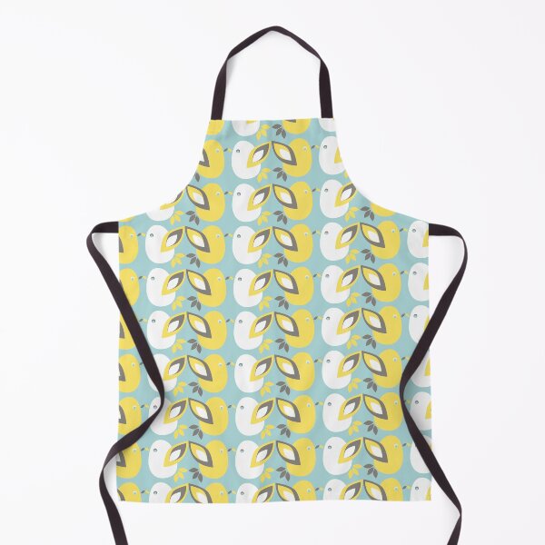 Item preview, Blue Yellow Spring Bird Pattern designed and sold by lanolga.