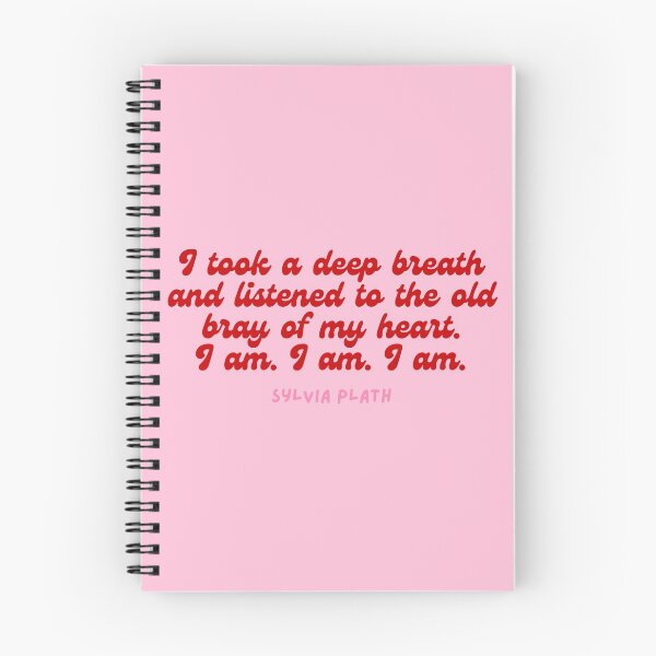 Item preview, I am- Aesthetic Sylvia Plath quote retro designed and sold by Faeblehoarder.