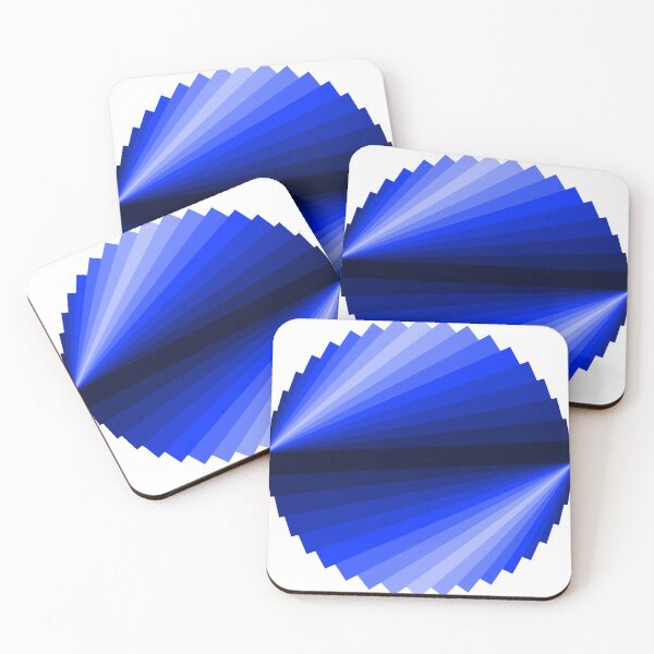 Item preview, Blue triangles in a circle designed and sold by ArtistImprob.