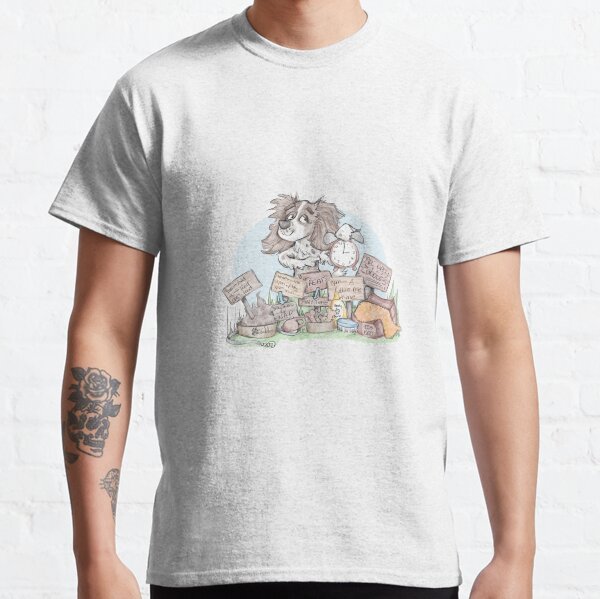 Work from home advice with Eddie | keep a routine. Classic T-Shirt