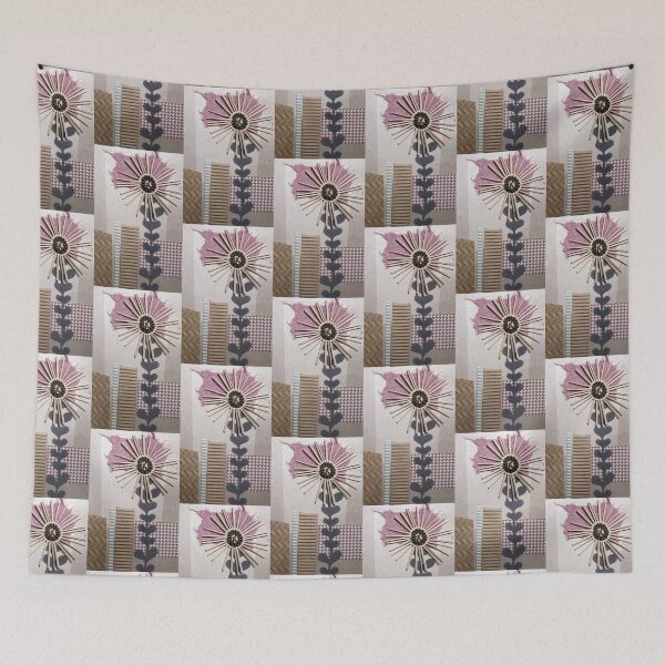 Item preview, straw flower collage designed and sold by alisondexter.