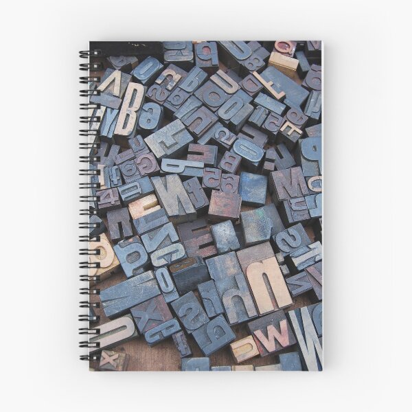 Item preview, linotype block letters pattern designed and sold by Nostrathomas66.