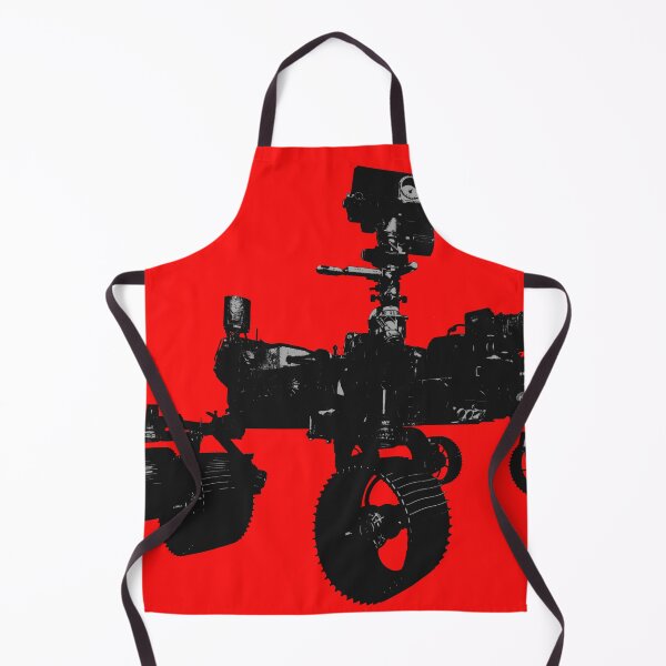 Item preview, NASA's Perseverance Mars Rover - Silhouette with detailing designed and sold by Spaceflight Designs.