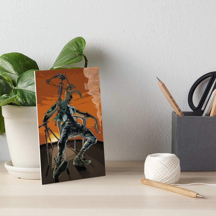 Item preview, Art Board Print designed and sold by Rad-Rabbit.
