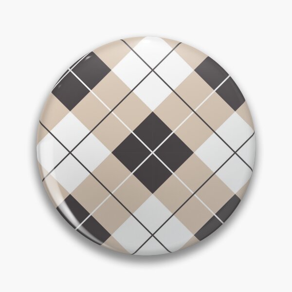 Item preview, Argyle Seamless Patterns in white Black and Camel Beige. Golf Style Backgrounds.  designed and sold by mashmosh.