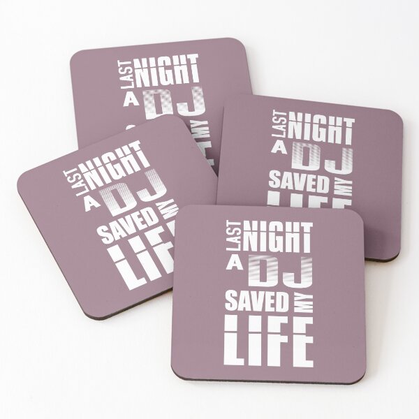 Item preview, Last Night a DJ Saved My Life designed and sold by TreacleMustard.