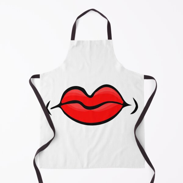 Item preview, Red Lips Slanted designed and sold by Namsus-Printing.