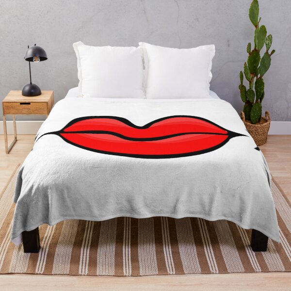 Item preview, Red Lips Slanted designed and sold by Namsus-Printing.