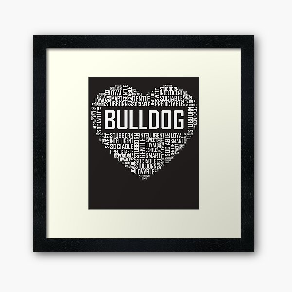Item preview, I love Bulldog designed and sold by Unique-Tees.