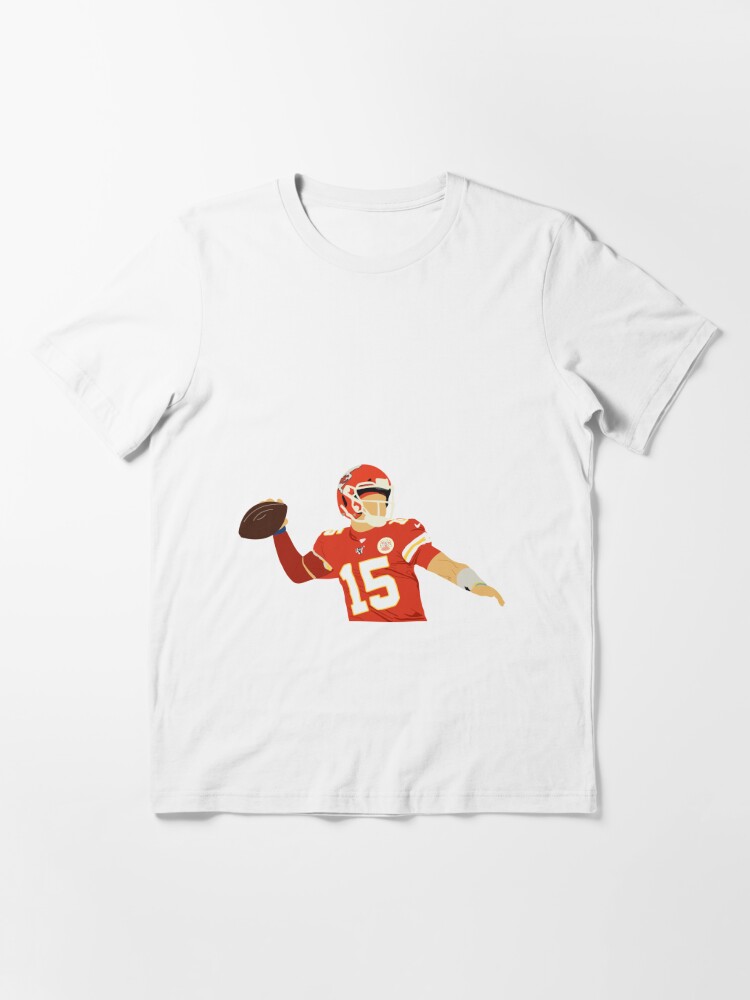 Patrick Mahomes from Kansas City Chiefs Number 15 Faceless Portrait | iPad  Case & Skin