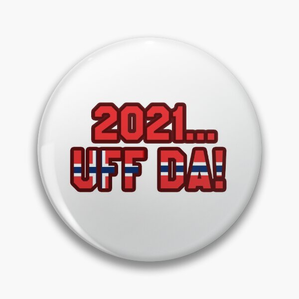 Item preview, 2021 Uff Da Norwegian Norsk designed and sold by RainbowPandas.