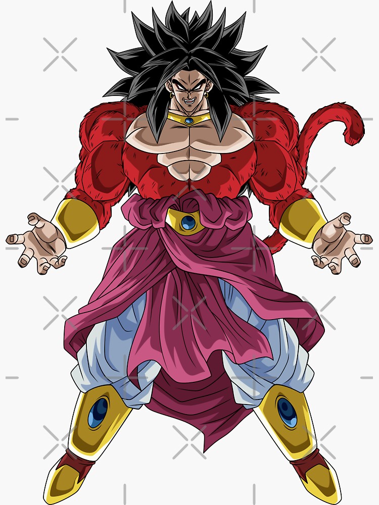 Super Saiyan 4 Limit Breaker Goku Sticker for Sale by dvgrff229