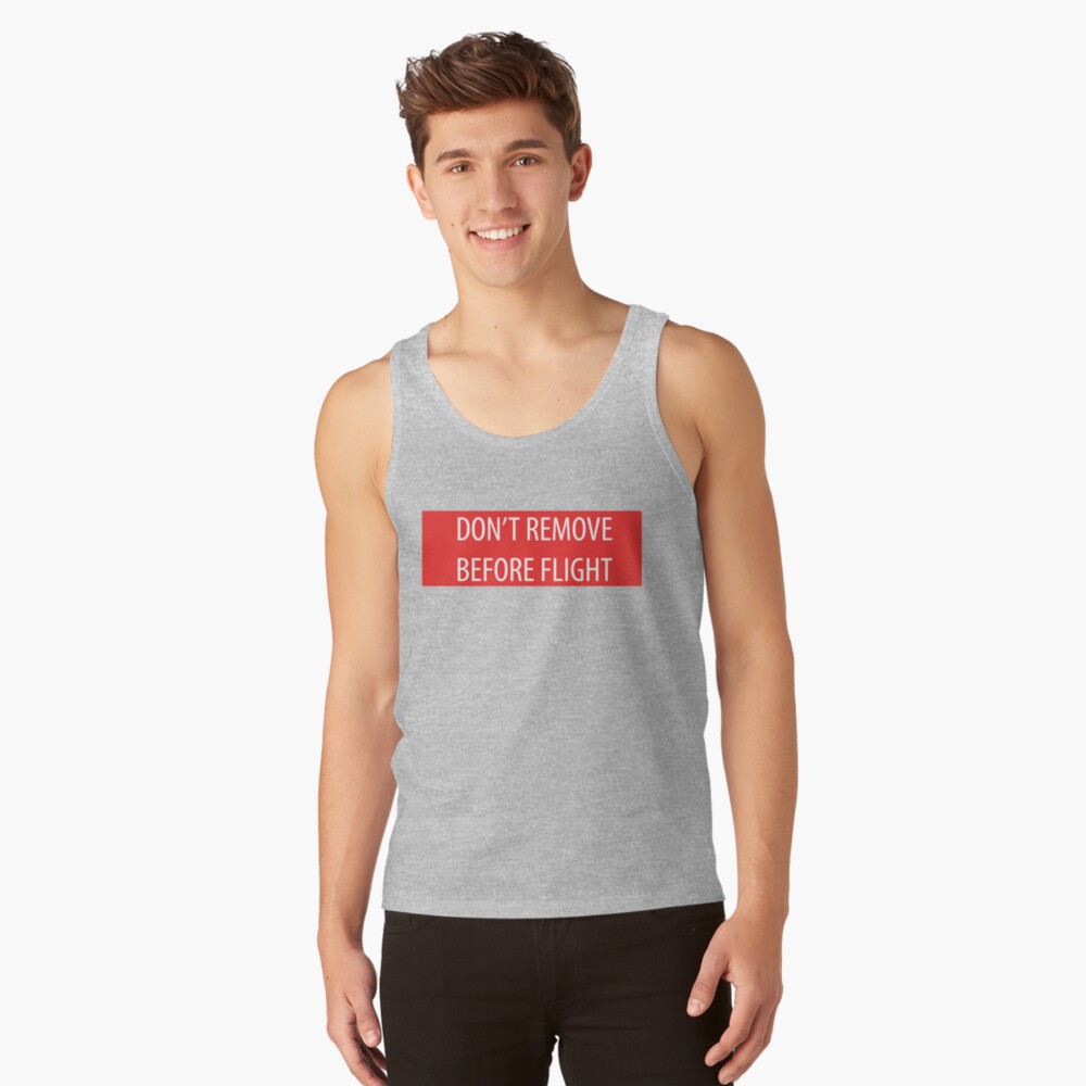 Remove Before Flight Rasor Back Tank