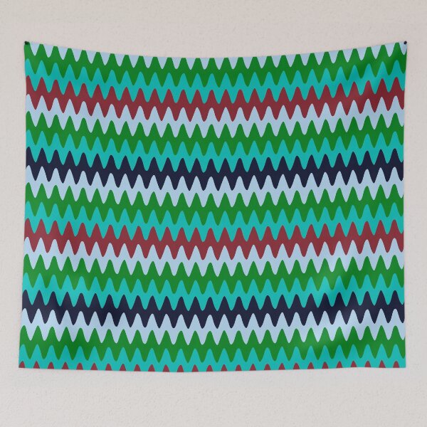 Item preview, Smoky Mountains Wavy Pattern designed and sold by Rivercoatl.