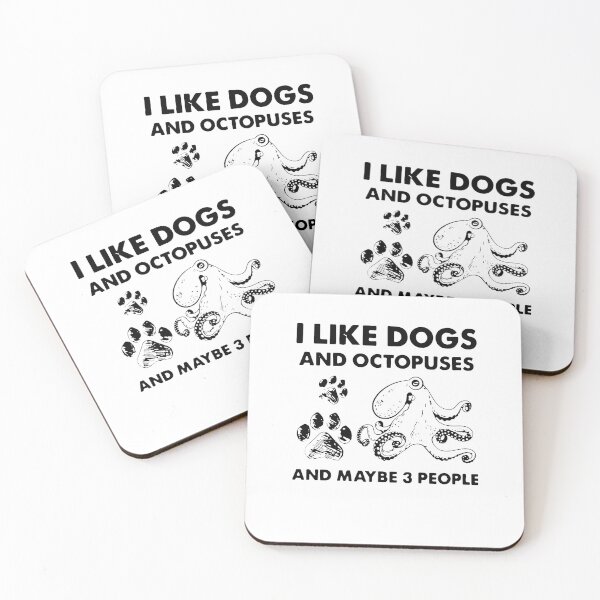 Item preview, ME GUSTAN LOS PERROS Y LOS PULPOS designed and sold by Gerardo72.