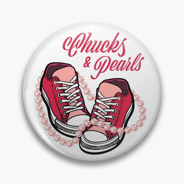 Item preview, Chucks and Pearls 2021 kamala harris  designed and sold by Freewind-Studio.