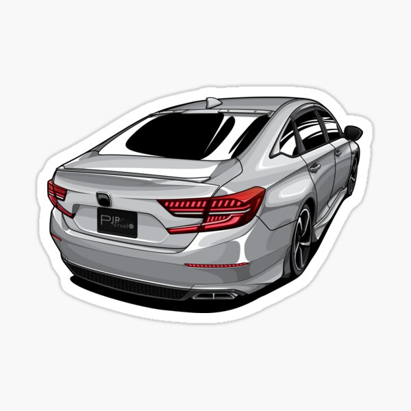 Accord White Sticker