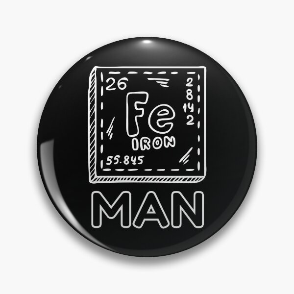 Item preview, Ironman Fe Symbol Funny - Invert Design designed and sold by DavesAccount.