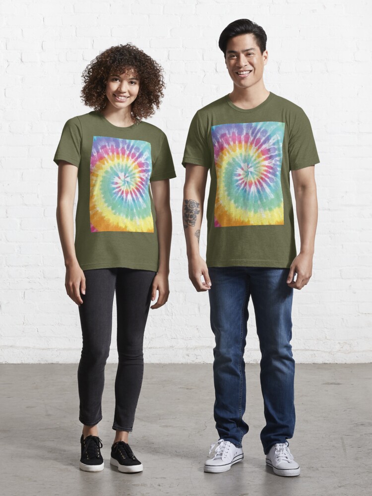 Women's Spiral Tie-Dye T-Shirt 2 color styles, Zazzle