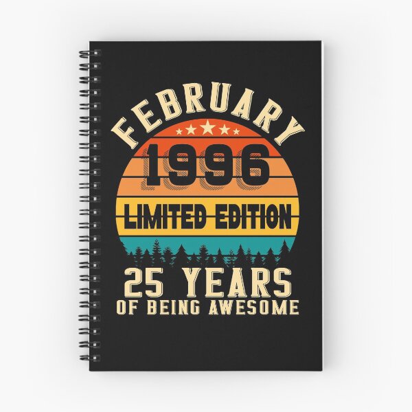 Item preview, 25th Birthday 25 Years Born In 1996 February designed and sold by Renergie.