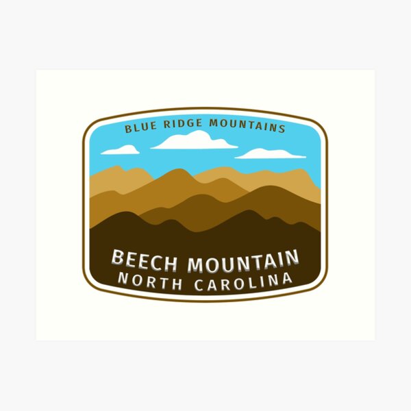 Beech Mountain, North Carolina Art Print