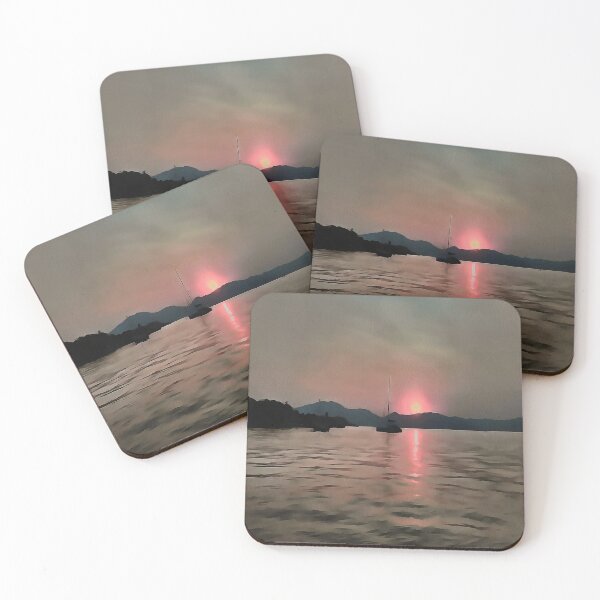 Item preview, Ocean Sunset Sailboat Sunset Bozburun Marmaris designed and sold by taiche.