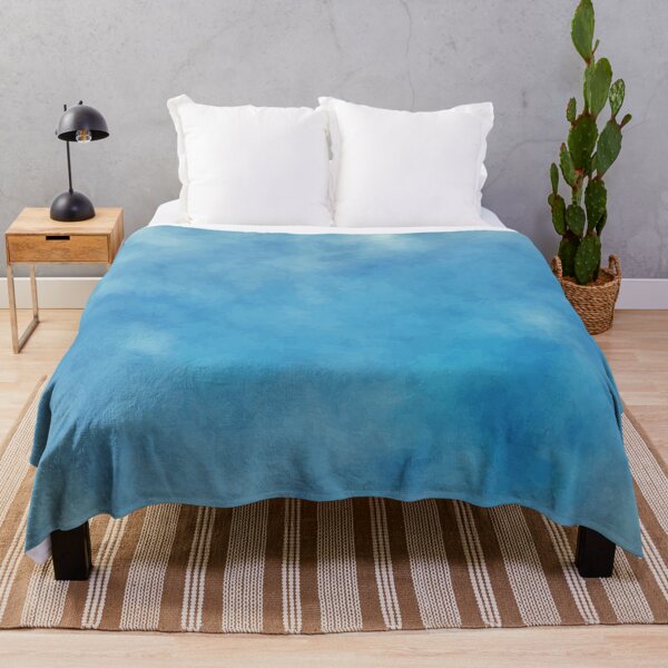 Item preview, watercolor blue tie-dye pattern abstract fabric texture and background. designed and sold by mashmosh.