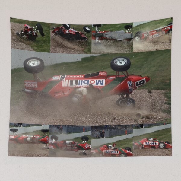 Item preview, Tumbling Formula Ford Crash at Silverstone, England designed and sold by PPFImages.