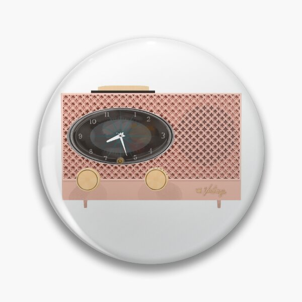 Item preview, Vintage Pink Radio designed and sold by jenbucheli.