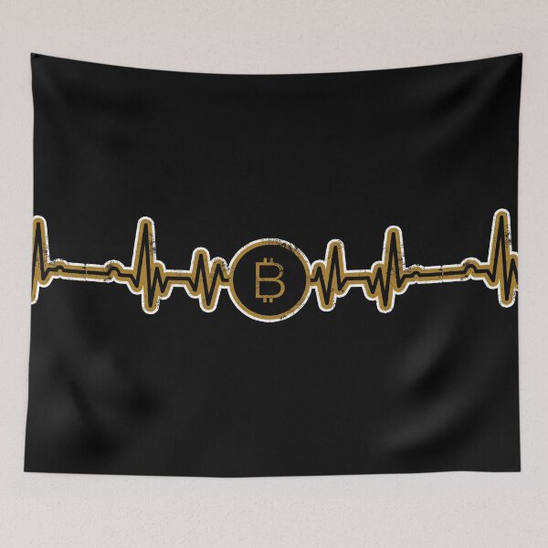Item preview, Bitcoin Heartbit Valentine  designed and sold by joanaoberg.