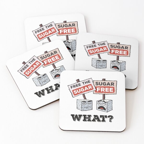 Item preview, Sugar Free Sugar Cube Protest - What? V1 designed and sold by Redinsart.