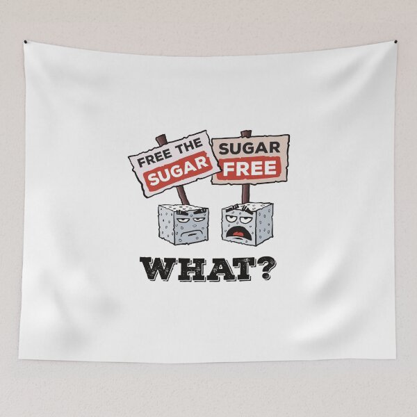 Item preview, Sugar Free Sugar Cube Protest - What? V1 designed and sold by Redinsart.