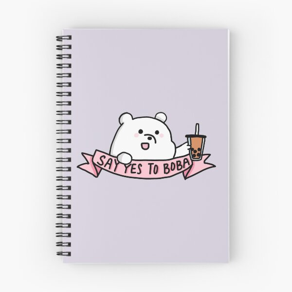 Item preview, Say Yes To Cute White Boba Bear designed and sold by itzzRebecca.